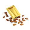200PCS Matte Gold Metallic Foil Open Top Mylar Bags 8x12cm (3.1x4.7") view 2