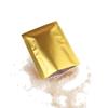 200PCS Matte Gold Metallic Foil Open Top Mylar Bags 8x12cm (3.1x4.7") view 3