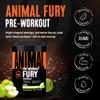 Animal Fury Pre Workout Powder - Green Apple, 350mg Caffeine, BCAA Amino Acids, 2g Beta Alanine, Citrulline & Tyrosine, Energy, Focus, Strength, Endurance, Preworkout for Men & Women, 20 Servings view 2