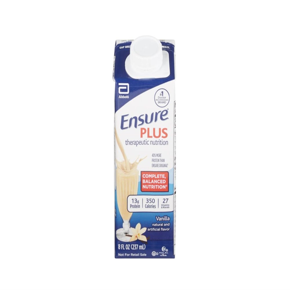 ENSURE PLUS VANILLA 57263 CASE OF 24 8 OZ [Health and Beauty] by Ensure