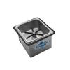 Krome Dispense Replacement Stainless Steel Disk for Glass Rinser Rinser Universal Rinser Disk Replacement C4016 view 3