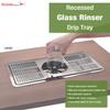 Krome Dispense Replacement Stainless Steel Disk for Glass Rinser Rinser Universal Rinser Disk Replacement C4016 view 4