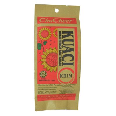 ChaCheer Sunflower Dried Fruit 130g (Cream, 9 Pack)