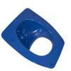 Separett Privy Urine-Separating Toilet Seat Kit | Blue Bowl | Hinged Lid | Non-Electric | For DIY Compost Toilet Builds in Cabins, Sheds & Off-Grid Settings view 3