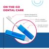 Tess Oral Health Orthodontic Travel Toothbrush 12 Count - Convenient Pack for On-the-Go Dental Care Includes 1 Dozen Orthodontic Travel Toothbrushes - Ideal for Oral Hygiene for Braces and Orthodontia view 3