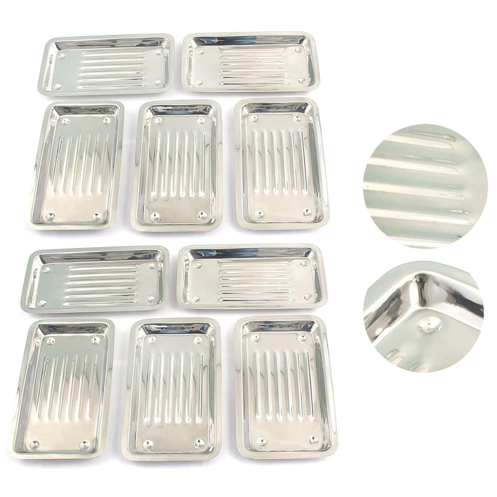 PRECISE CANADA: Set of 10 Pieces Scaler Tray Dental Instruments Dental Tray
