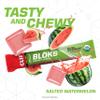 CLIF BLOKS - Salted Watermelon Flavor with 2X Sodium - Energy Chews - Non-GMO - Plant Based - Fast Fuel for Cycling and Running - Quick Carbohydrates and Electrolytes - 2.12 oz. (18 Count) view 4