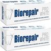 Biorepair: "Pro White" Whitening Toothpaste with microRepair - 2.5 Fluid Ounce (75ml) Tubes (Pack of 2) [ Italian Import ] view 1