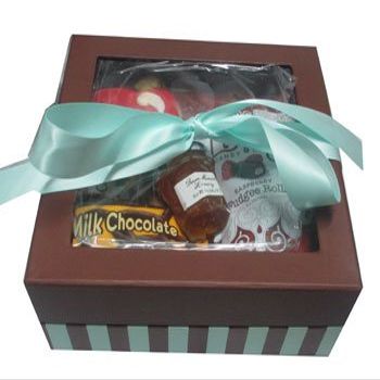 Rosh Hashana Striped Box