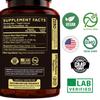Black Maca Root 50:1 Extract 37,500mg  180 Capsules Organic Peruvian Maca Peruana Supplement for Men | High Potency Energy, Mood & Performance Support | Vegan, Non-GMO view 4