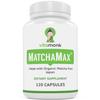 MATCHAMAX Organic Japanese Matcha Capsules - Pure Organic Matcha Green Tea Pills for Smooth Zen-Like Energy and Natural Mood Boost - Vegan Matcha Supplement Packed with Antioxidants - 120ct view 1