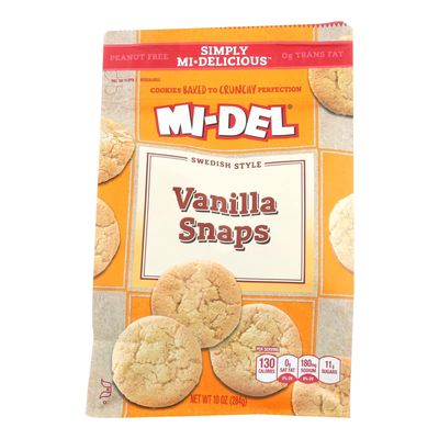 MIDEL VANILLA SNAPS , Pack of 88