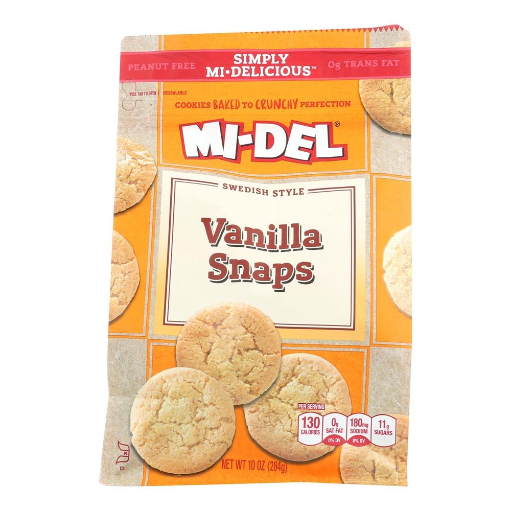 MIDEL VANILLA SNAPS , Pack of 88
