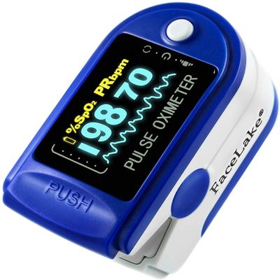 CMS-50D Pulse Oximeter,CMS50DA,Lanyard, Carrying Case Included