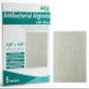 Areza Silver Calcium Alginate Antibacterial Wound Dressing Pads  Sterile, Non-Stick, Highly Absorbent; for Wound Drainage & Infection Risk (4.254.25, 5-Pack per Box), 1 Box view 1