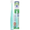 Brilliant Oral Care Baby Toothbrush with Soft Bristles and Round Head, for a Toddler Approved, Easy to Use All-Around Clean Mouth, Ages 0-2 Years, Mint Green, 1 Pack view 1