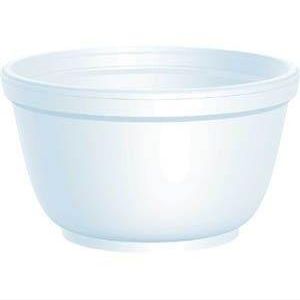 DART Foam Bowls 10 oz White Round 10B20 (1 pack of 50)