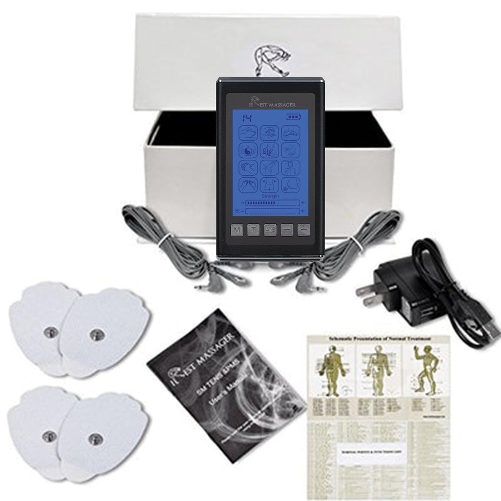 iRest Tens Unit Massager Multiple Massage Modes Neck Back Shoulder Pain Management Therapy Nerve Disorder, Plantar Fasciitis, Tennis Elbow, Neuropathy