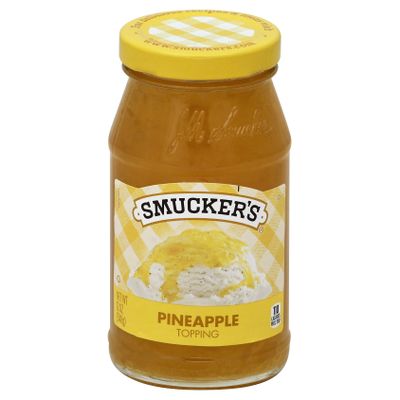 Smucker's Pineapple Spoonable Ice Cream Topping, 12 oz