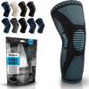 POWERLIX Knee Compression Sleeve - Best Knee Brace for Knee Pain for Men & Women  Knee Support for Running, Basketball, Volleyball, Weightlifting, Gym, Workout, Sports  Please Check Sizing Chart view 1
