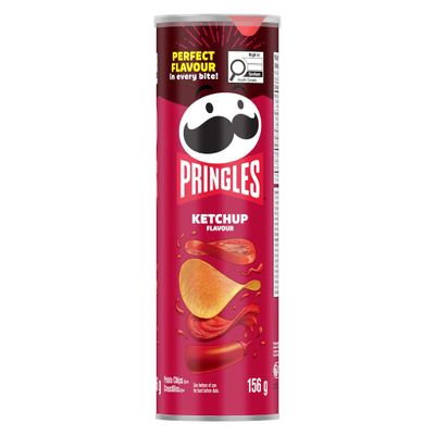 Pringles Potato Chips, Ketchup, 156 Grams/5.50oz {Imported from Canada}