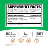 BulkSupplements.com Muira Puama Extract Powder - Muira Puama Supplement, from Muira Puama Bark - Herbal Supplement, Gluten Free, 600mg per Serving, 1kg (2.2 lbs) (Pack of 1) view 2