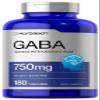 Horbach GABA 750mg | 180 Powder Capsules | Gamma Aminobutyric Acid Supplement | Non-GMO, Gluten Free view 1
