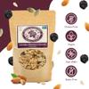 Maple Nut Kitchen Lavender Blueberry Granola  10 oz | Low Sugar, Gluten-Free Granola with Oats, Almonds & Real Blueberries | Crunchy Clusters for Healthy Breakfast or Snacking view 4
