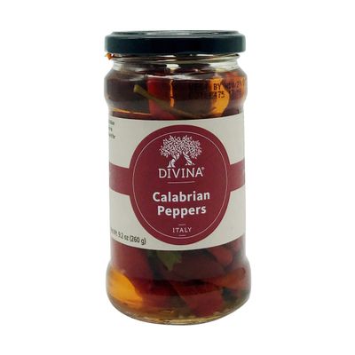 DIVINA Calabrian Peppers, 9.2 OZ