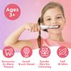 Brusheez Kids Electric Toothbrush Set - Safe & Effective for Ages 3+ - Parent Tested & Approved with Gentle Bristles, 2 Brush Heads, Rinse Cup, 2-Minute Timer, & Storage Base (Sparkle The Unicorn) view 2