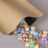 100PCS Brown Kraft Silver Lining Open Top Bags w/Tear Notches 14x20cm (5.5x7.8") view 4