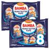 Osem Bamba Peanut Snacks for the Whole Family - All Natural Peanut Puffs 2 Family Packs (Pack of 16 x 0.7oz Bags) - Peanut Butter Puffs made with 50% peanuts view 1