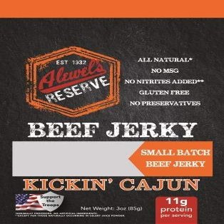 Alewel's Reserve Beef Jerky Kickin' Cajun
