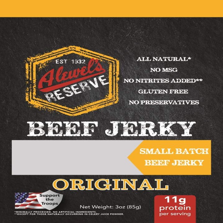 Alewel's Reserve Beef Jerky