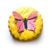 15 Pink Monarch Edible Wafer Paper Butterflies  Medium 2" Cake Cupcake Toppers Decoration view 1