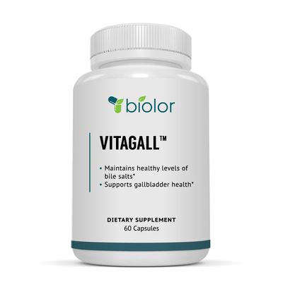 Biolor VitaGall The Best Gallbladder Health Supplement - Natural Gallbladder Cleanse with Chanca Piedra and Artichoke Extract - Gallbladder Formula for Healthy Digestive System, Gallbladder & Liver