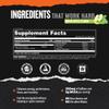 Animal Fury Pre Workout Powder - Green Apple, 350mg Caffeine, BCAA Amino Acids, 2g Beta Alanine, Citrulline & Tyrosine, Energy, Focus, Strength, Endurance, Preworkout for Men & Women, 30 Servings view 3