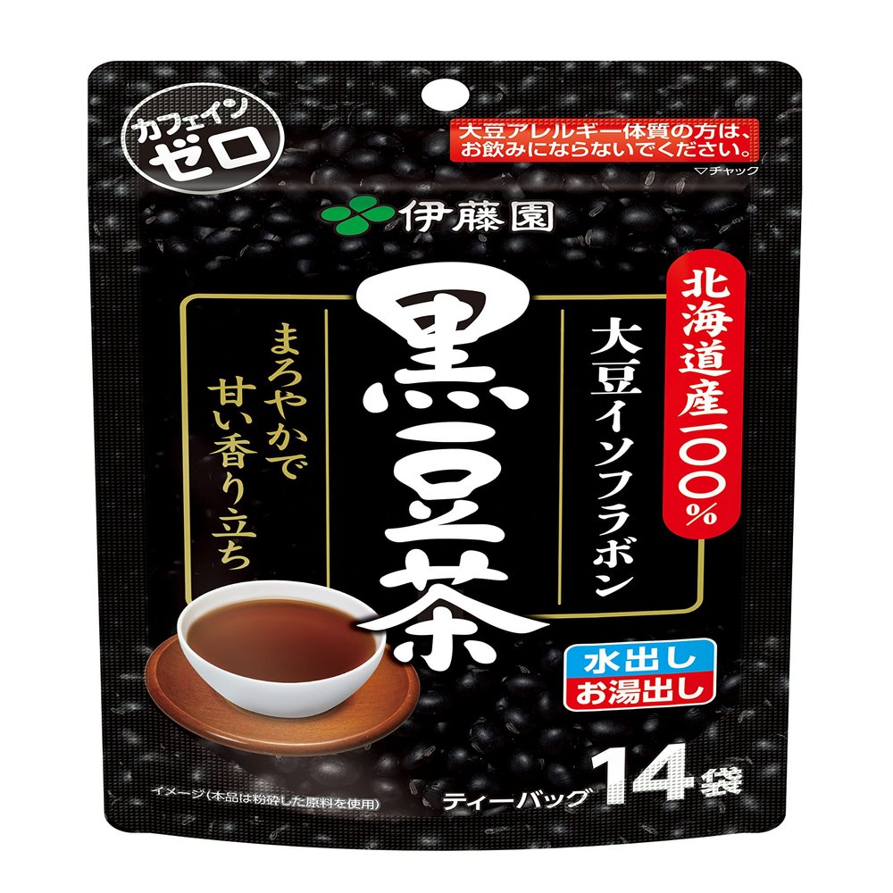 ITO EN health tea black bean tea tea bag 14 bags of lore