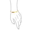Bling Jewelry Identification Medical ID Bracelet Blank Sleek Bangle For Women Gold 2 Tone Stainless Steel 7 Inch view 4