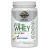 Garden of Life SPORT Whey Protein Powder Vanilla, Premium Grass Fed Whey Protein Isolate plus Probiotics for Immune System Health, 24g Protein, Non GMO, Gluten Free, Cold Processed - 20 Servings view 1