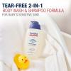 Aquaphor Baby Wash and Shampoo, Unscented Baby Shampoo and Wash, 25.4 Fl Oz Pump Bottle view 2