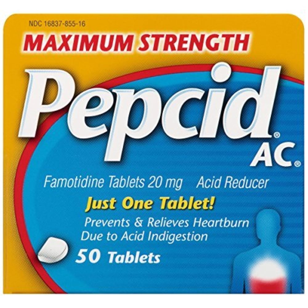 Pepcid AC Maximum Strength Tablets, 50 Count by Pepcid