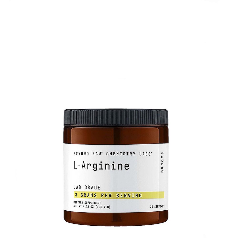 BEYOND RAW Chemistry Labs L-Arginine Powder, Fuels Exercise and Supports Recovery, 30 Servings