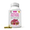 ANDREW LESSMAN Immune Factors 60 Capsules - Echinacea, Goldenseal, Vitamin C, Astragalus, Berberine, Mushroom Blend, Black Currant. Supports and Promotes Immune System and Natural Defenses view 1