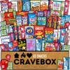 CRAVEBOX Snacks Variety Pack for Adults (65 Count) Valentines Candy Cookies Chips Care Package - Gifts for Men Birthday Boys Guys Girls Women - Snack Box for Kids view 1