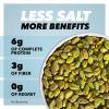 Wonderful Pistachios No Shells, Lightly Salted Nuts, 6 Ounce Resealable Bag, Protein Snacks, Gluten Free, Healthy Snack (Packaging May Vary) view 3
