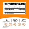 BulkSupplements.com L-Citrulline Powder - Citrulline Supplement, Nitric Oxide Supplement - Unflavored & Gluten Free - 3g per Servings, 500g (1.1 lbs) (Pack of 1) view 2