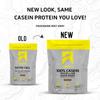 Ascent Casein Protein Powder - 25g Micellar Casein Powder with Zero Artificial Flavors & Sweeteners, Gluten-Free, No Added Sugar, 4.9g BCAA, 2.2g Leucine - Chocolate, 2 Pounds view 2
