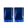 200PCS Glossy Electric Blue Metallic Mylar Foil Open Top Bags Food Safe Food Snack Storage Bags 10x15cm (3.9x5.9") view 1