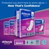 Attends Discreet Bladder Control Pads - Maximum Long, Women's Incontinence Liner Pad, ADPMAL, 200 Count view 2